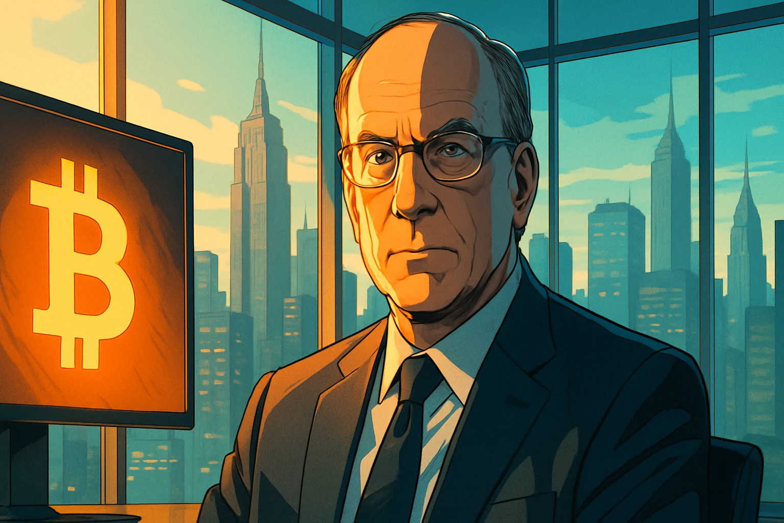 Генеральный директор BlackRock публично признает свою ошибку: Биткойн — это не только преступление, это очень волатильный актив страха